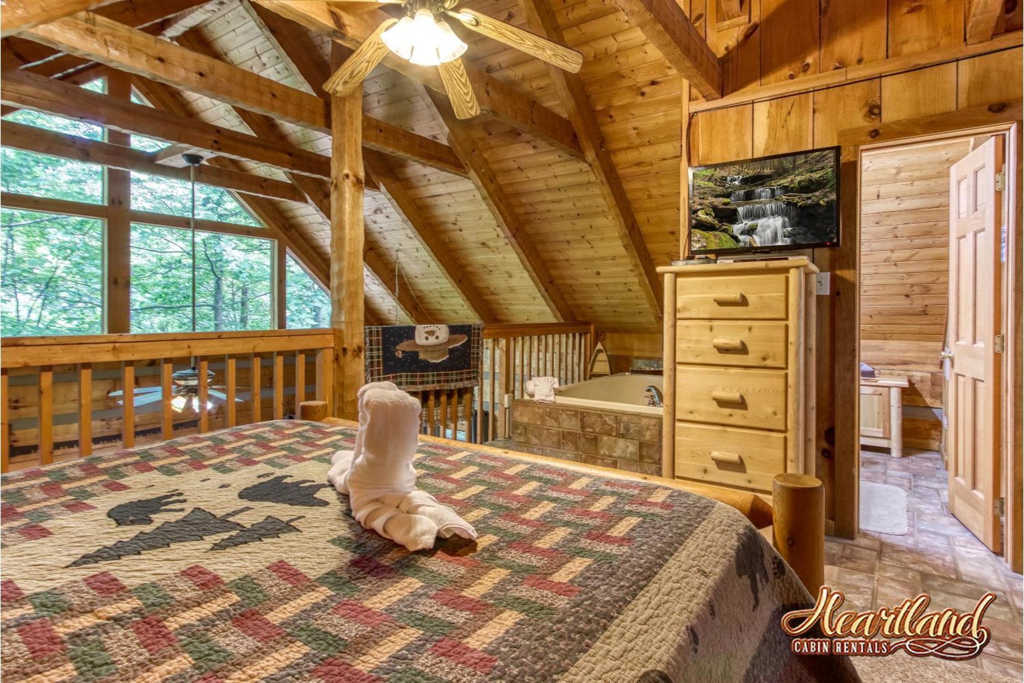 Cozy Mountain Hideaway Villa Gatlinburg Oda fotoğraf
